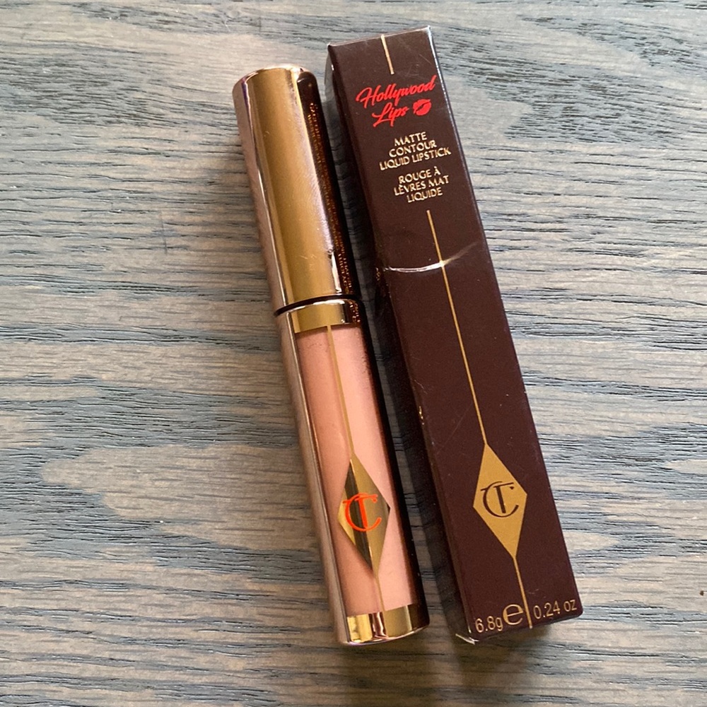 Charlotte Tilbury Hollywood lips liquid lipstick shade DARLING